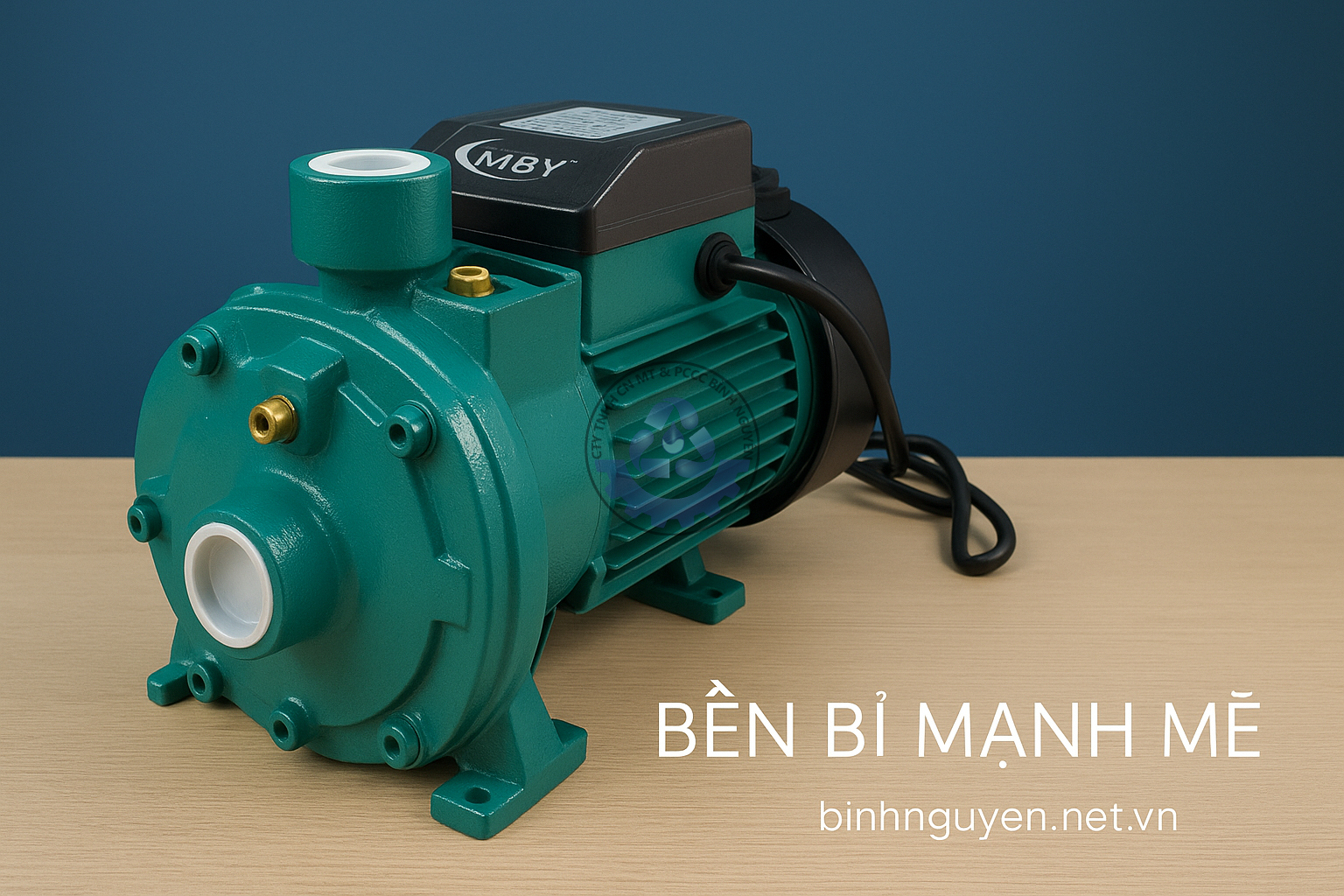 Máy bơm nước MBY mạ teal