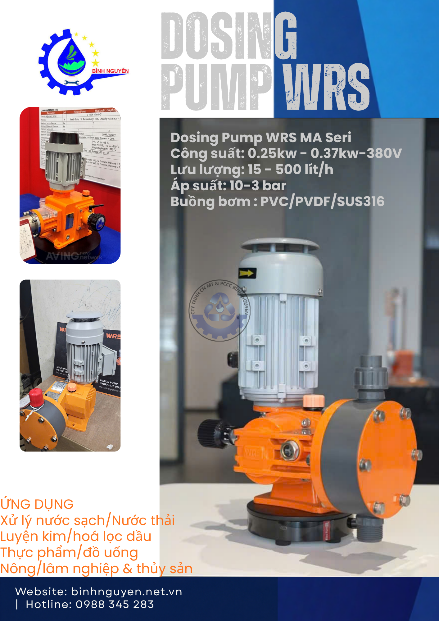 Máy Bơm Định Lượng WRS